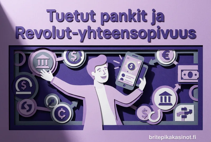 Tuetut pankit ja Revolut-yhteensopivuus